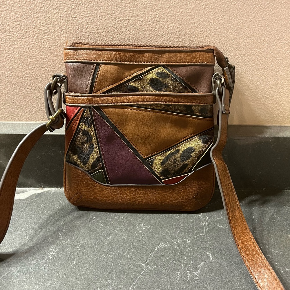Bueno patchwork crossbody bag